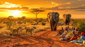 découvrez les big five d'afrique, les cinq animaux emblématiques à ne pas manquer lors de votre safari : lion, léopard, éléphant, rhinocéros et buffle.